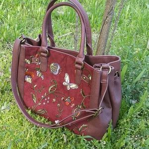 Bueno - burgundy 👜 handbag